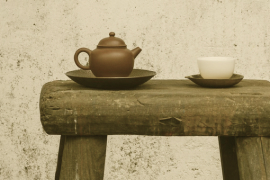 tea on the table